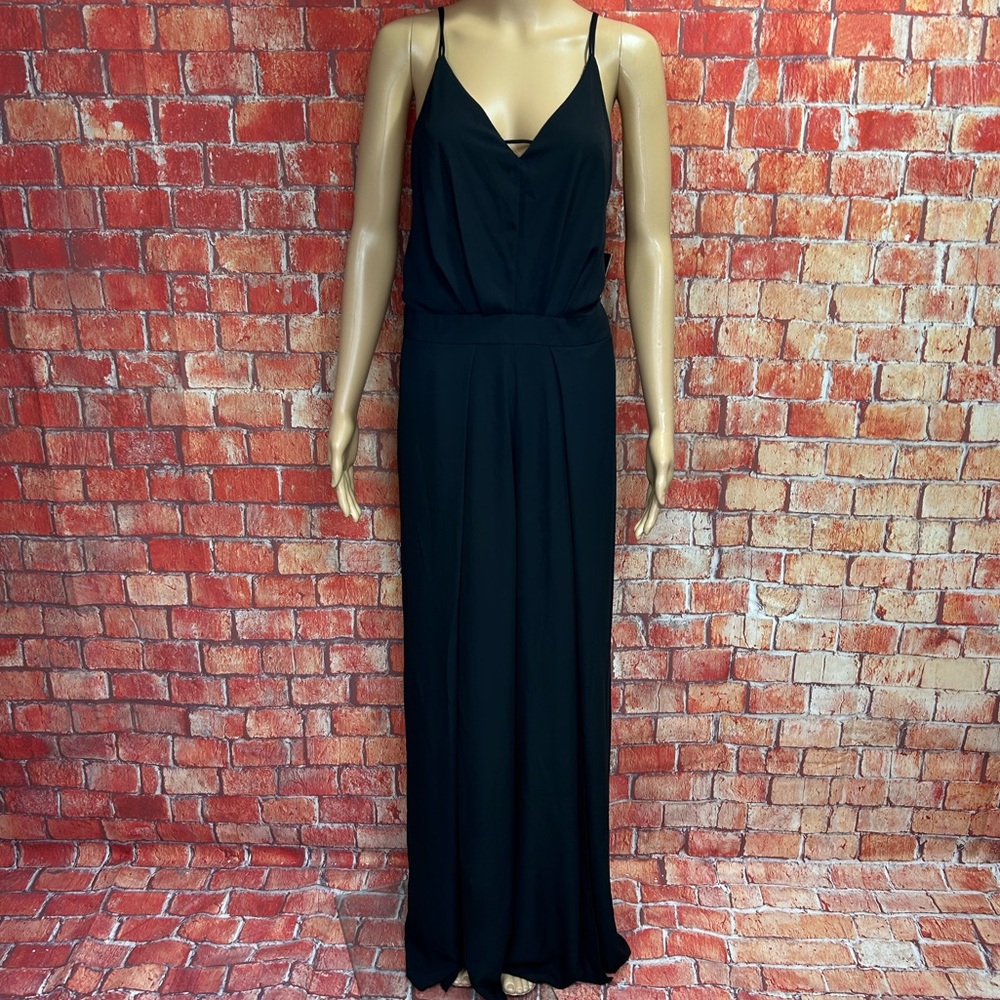 By & By‎ Black Split Leg Jumpsuit